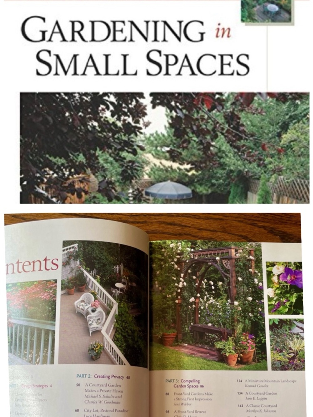 Gardening in Small Spaces book